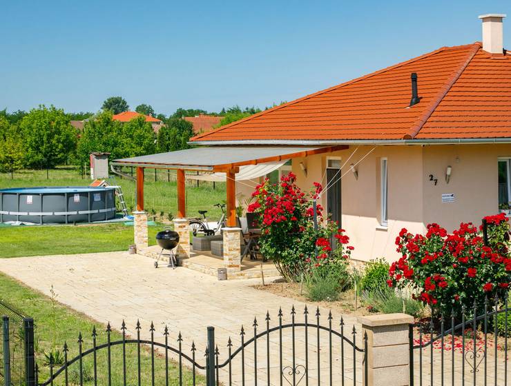 HUB-OPA Balatonboglar Hütte bis 6 Pers.