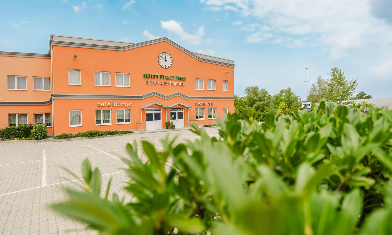 Außenansicht Eingang