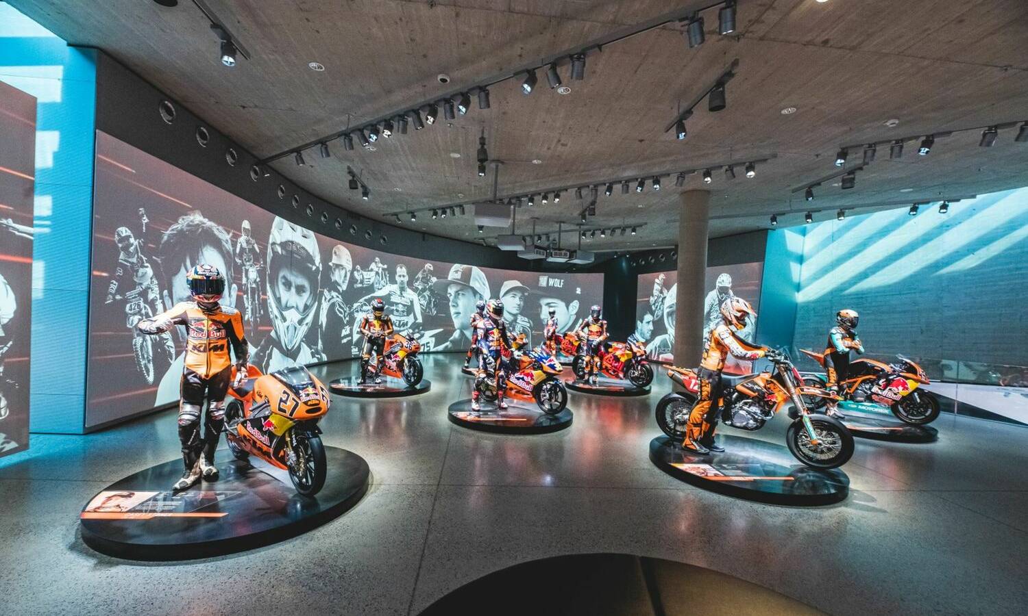 KTM Motohall Ausstellung 