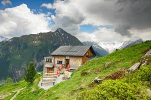 Hiking along the Zillertal Alps