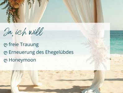 Alle Hochzeitsmöglichkeiten in diesem Reservat.
