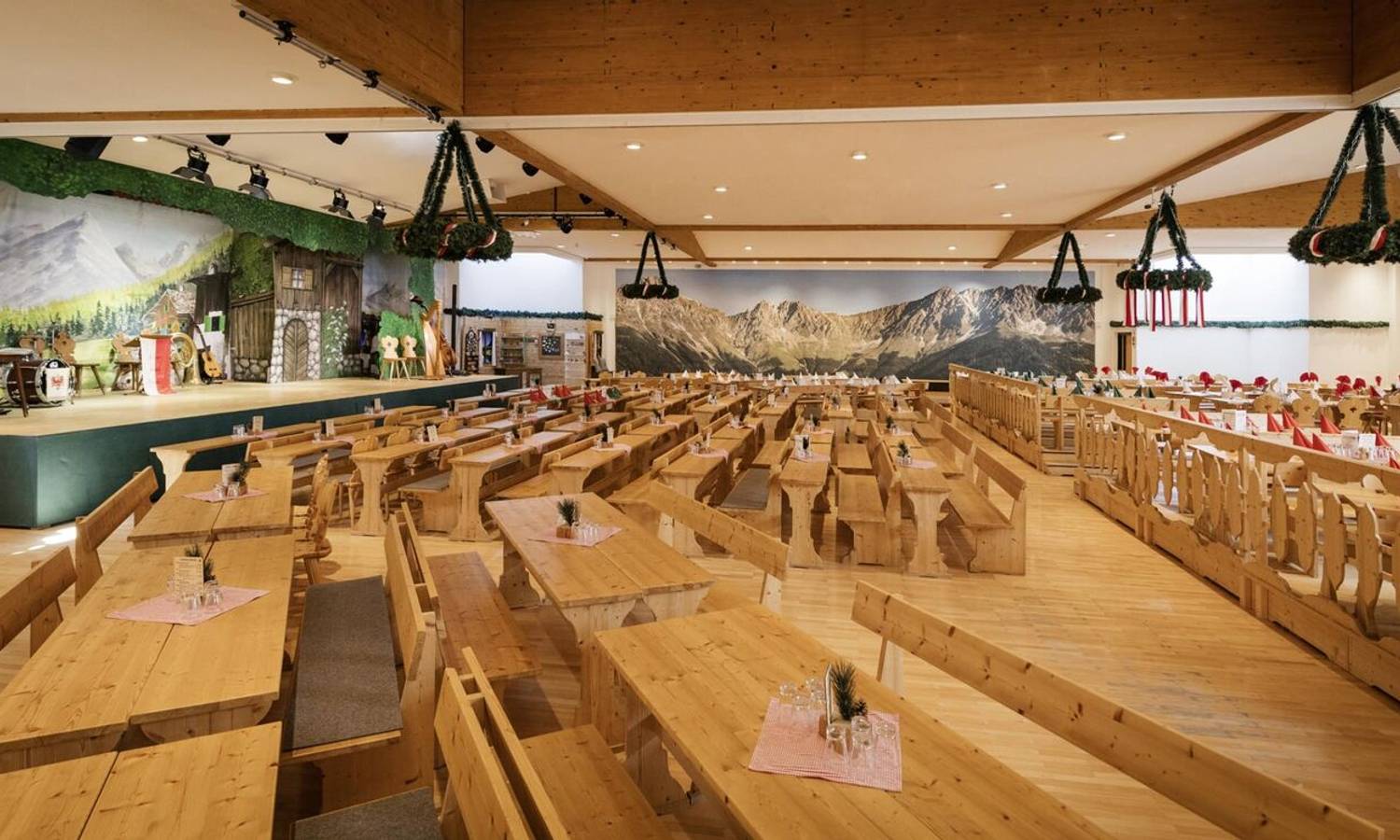 Alpensaal -Eingang