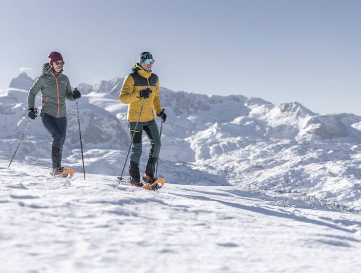 Snow-shoeing in Upper Austria