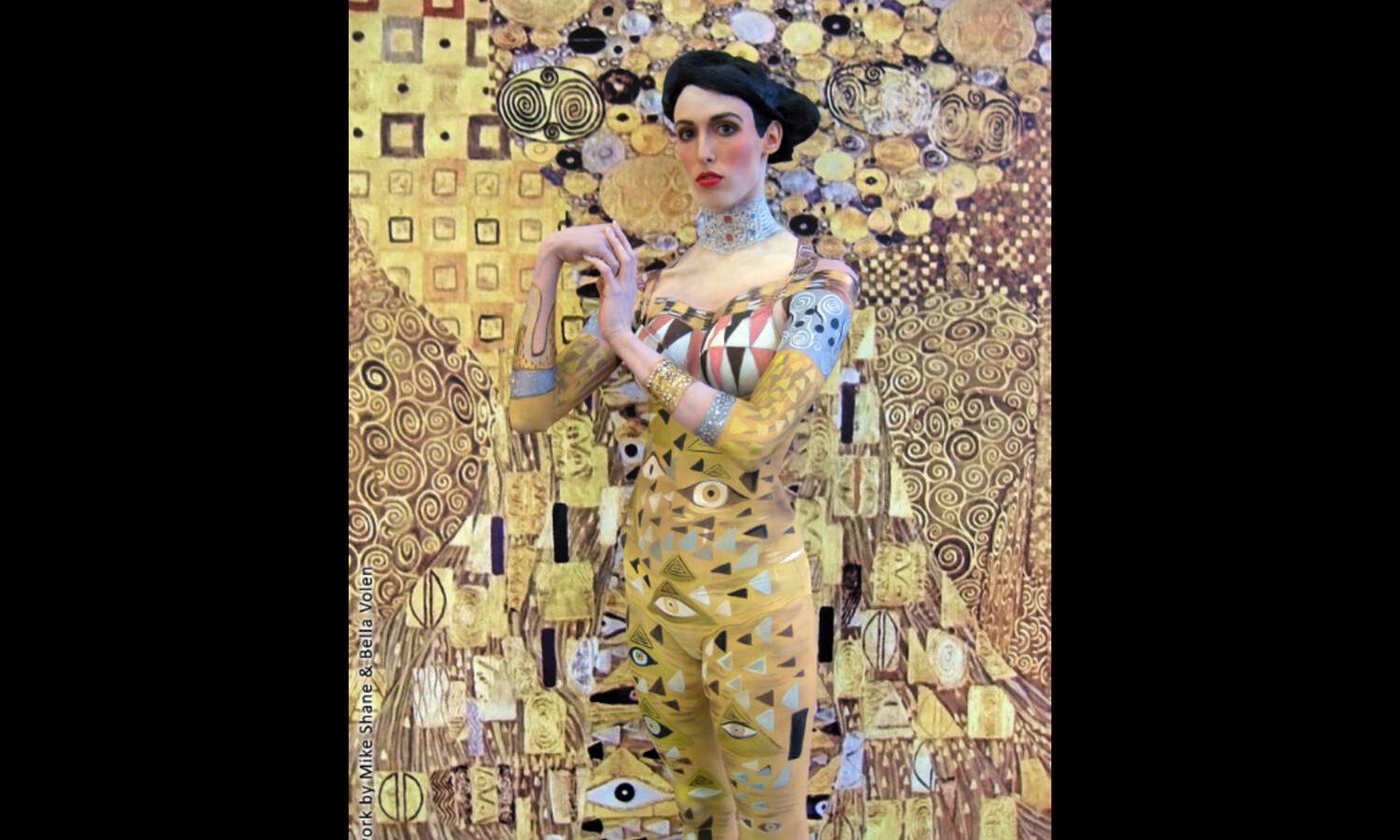 Klimt Bodypainting