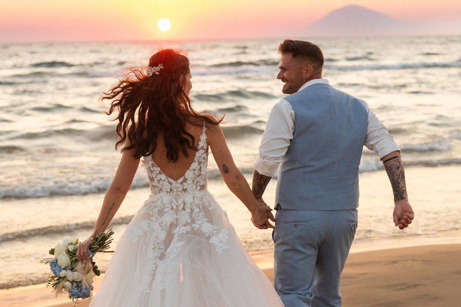 Magische Traumhochzeit am Strand der Peloponnes