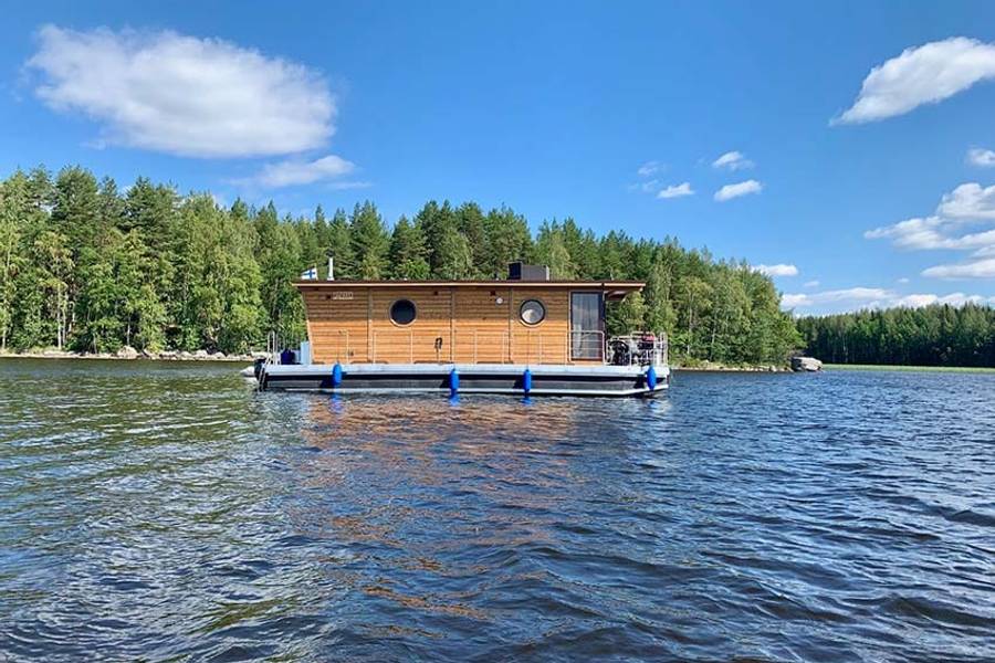 Hausboot-Urlaub in Finnland