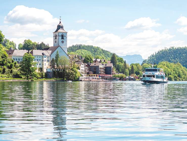 Kaiserliche Wanderung am Wolfgangsee und Bad Ischl
