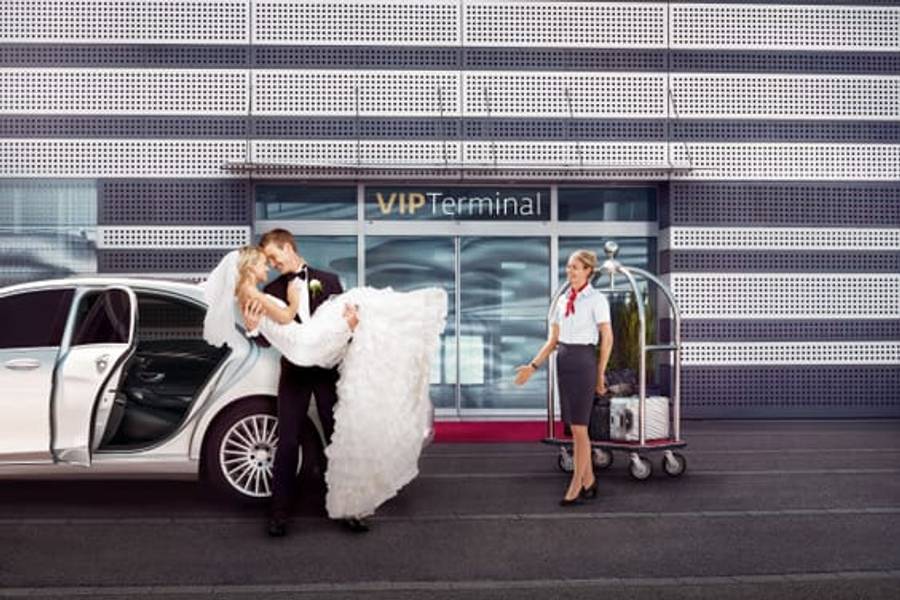 Heiraten am VIP Terminal Wien