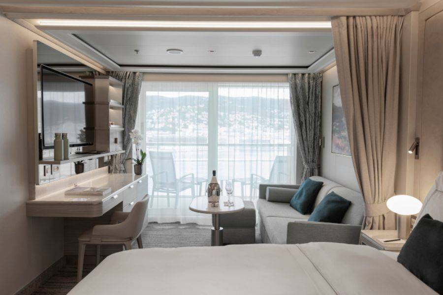Suite auf der Silversea