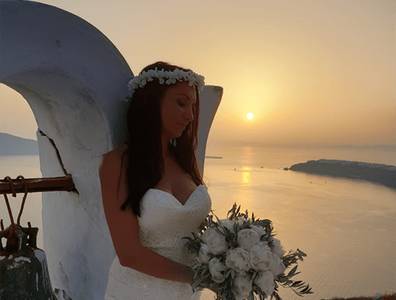Hochzeit auf Santorin