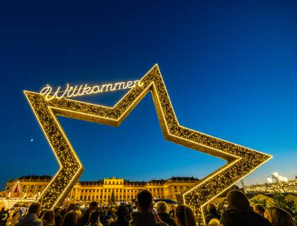 Weihnachtsmarkt in Schönbrunn